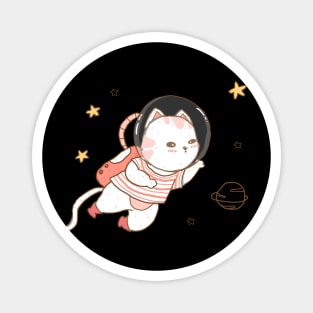 space cat Magnet